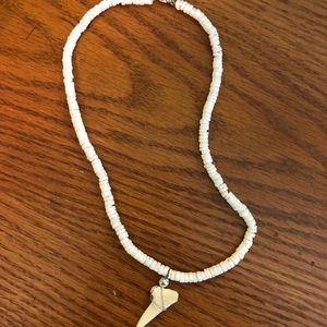 Shark tooth necklace